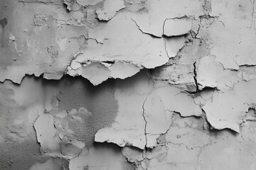 Obraz premium Grey Concrete Wall with Textured Cement Surface for Industrial and Architectural Backgrounds