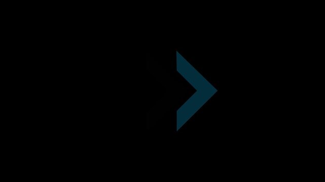 Arrow Loop Animation direction concept. arrow loading icon concept animation