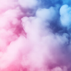 Naklejka premium pink and blue smoke