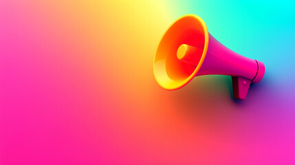 Bold attention-grabbing sticker designed for brand awareness on vibrant backgrounds