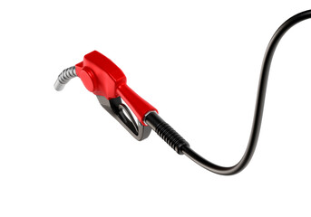 gasoline injector gasoline pump, transparent background