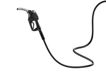 gasoline injector gasoline pump, transparent background