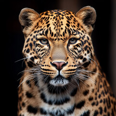 Obraz premium portrait of a leopard