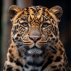 Obraz premium portrait of a leopard
