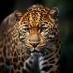 Obraz premium portrait of a leopard