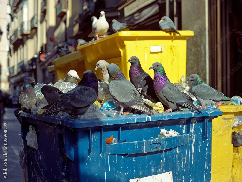 Poster System for converting waste into raw materials for manufacturing, reducing landfill waste.