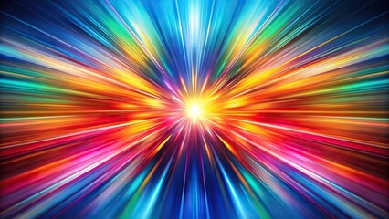 Obraz premium Colorful abstract background with a sense of movement and depth of field