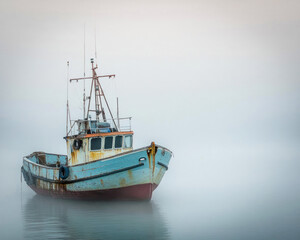 Fototapeta premium piccola barca da pesca
