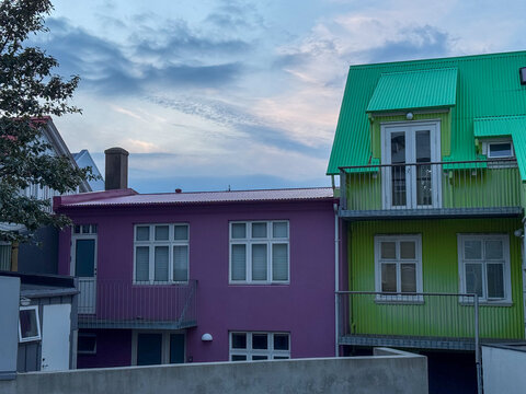 Reykjav&iacute;k cityscape, Iceland