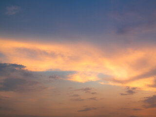 Sunset blur nature summer background cloud gradient overlay dramatic weather orange sky evening sunrise pastel color effect pattern abstract spring light beauty template yellow wallpaper tropical.