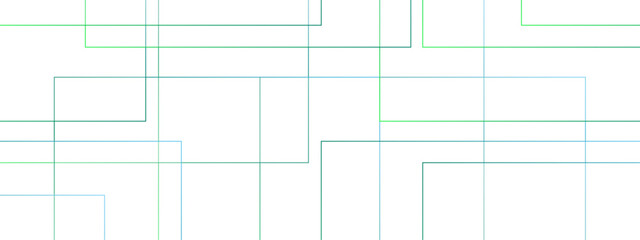 Abstract colorful geometric pattern with squares, random lines, and triangle shapes in the background design. Geometric seamless lines with blue transparent material and square shapes.