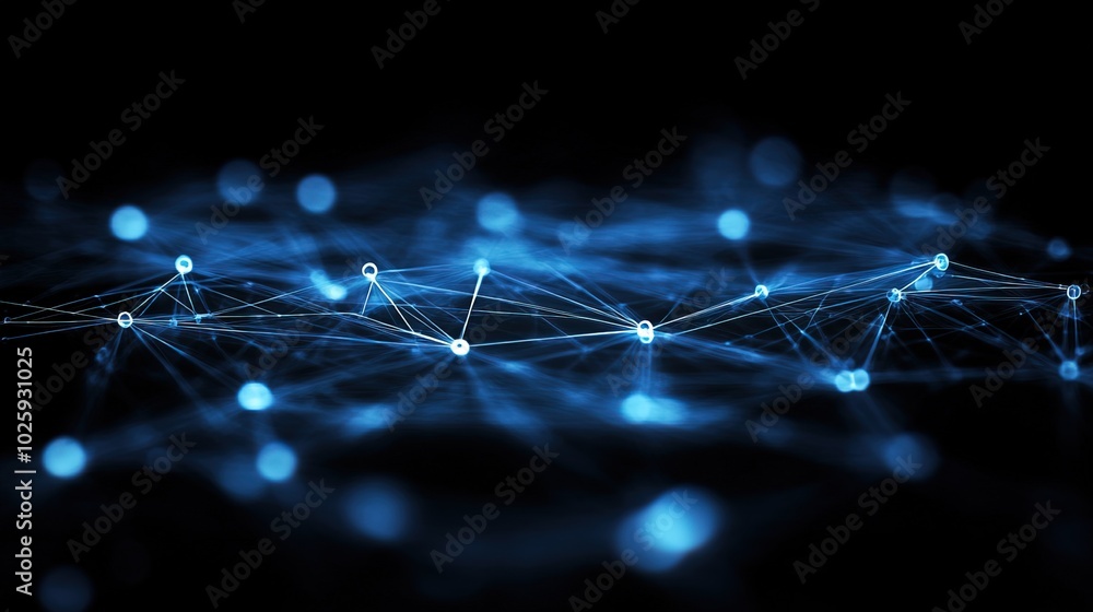 Poster digital data network connections for future analytics