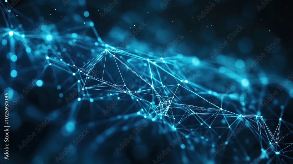 Poster digital data network connections for future analytics