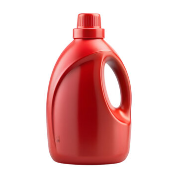 recommend clip art: red detergent packaging mock up isolated on transparent background