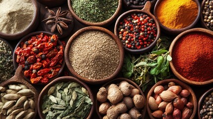 A unique blend of exotic herbs and spices, sourced from different regions of the world, ideal for adventurous cooks looking to add global flavors to their dishes.