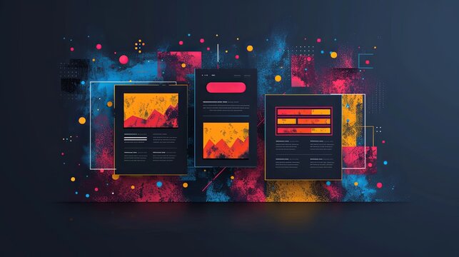 Business proposal template. Customizable layout design templates. Brand strategy design