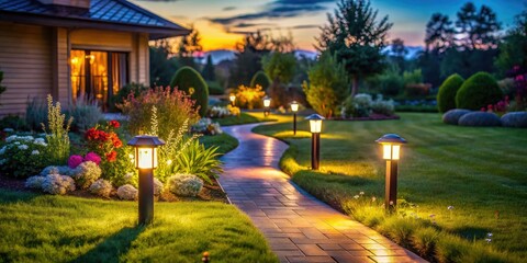 Transform your front lawn with eco-friendly solar ground lights, providing stylish, energy-efficient outdoor illumination that enhances your space while being kind to the environment.