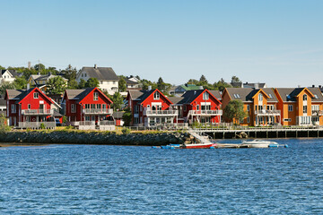 Fototapeta premium The Ballstad at Lofoten islands, Norway