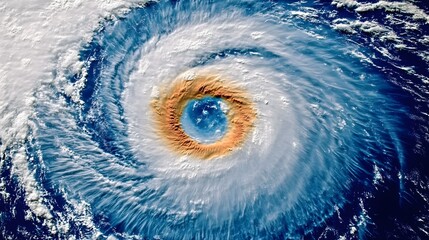 Weather radar displaying the predicted path of an approaching hurricane, emphasizing the importance of accurate meteorological data in disaster preparedness and response.