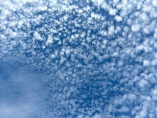 blue sky with white cloud background