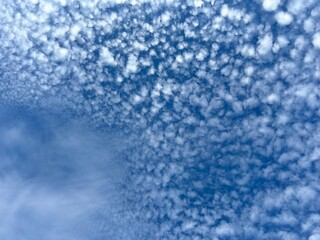 blue sky with white cloud background