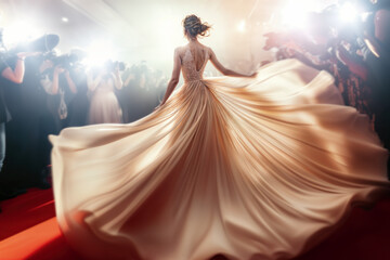 Superstar on the red carpet