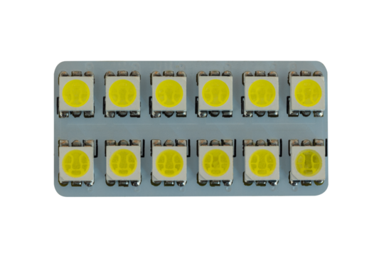 smd led light panel, isolated on transparent background,  png
