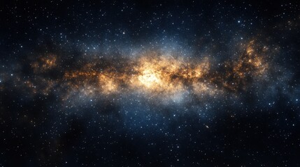 A dense star field, each star shining in unique brightness and size, filling the dark sky with realistic detail.