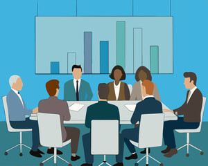 business people in a meeting