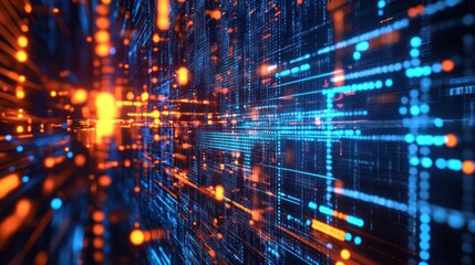 Abstract Digital Data Stream