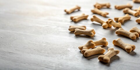 Minimalist Dog Bones Background for Pet Lovers and Dog Owners