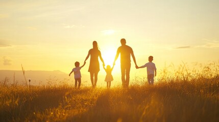A family practicing positive parenting techniques, engaging in activities that foster love, communication, and growth