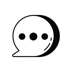 Message vector icons stock illustration