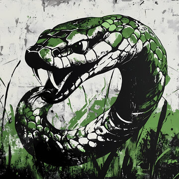 snake in the grass