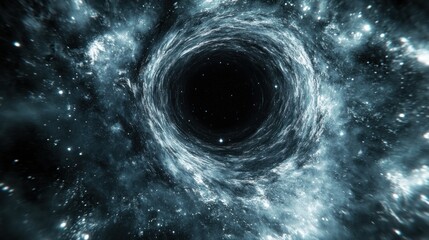 Fototapeta premium Black Hole in Space