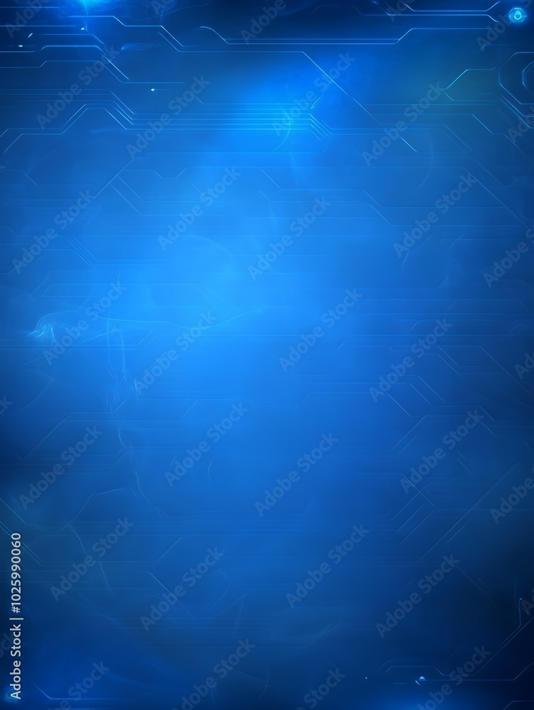 Aufkleber abstract blue background with circuit board pattern.