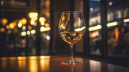 Reflecting Solitude: Unveiling the Wine Glass's Silent Journey -    