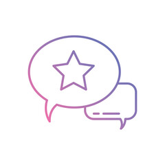 Favourite  Chat vector icons stock illustration