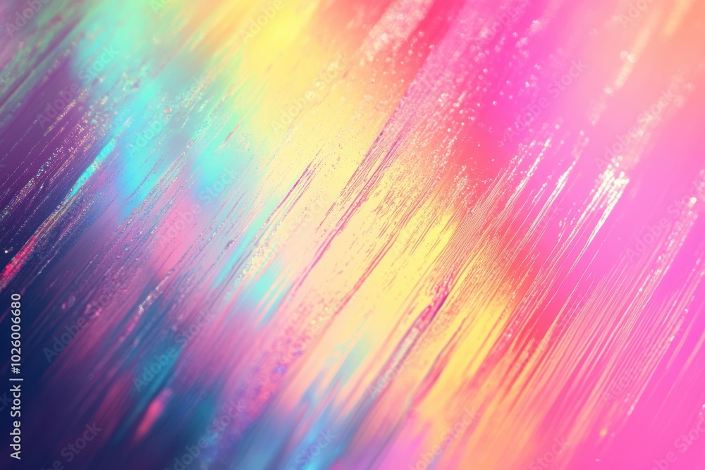 Poster dynamic softened gradient backdrop with patterns. creative subtle holographic textured banner displa