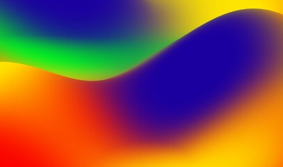 blue red yellwo green color blur abstract background wallpaper. rainbow gausian blur gradient pattern color. Abstract rainbow gradient liquid color texture. 