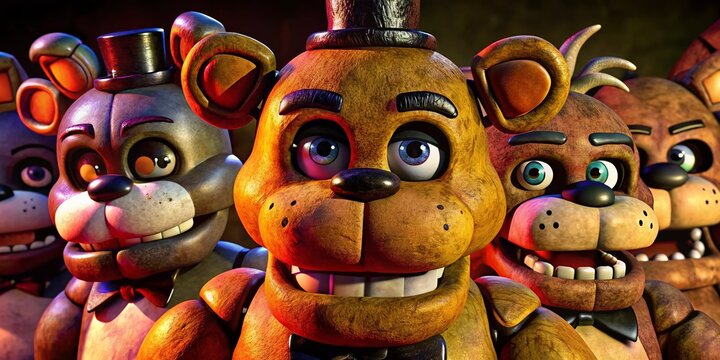 Realistic Fnaf Floor Texture for Game Development and Design Projects, Ideal for Creating Engaging Environments and