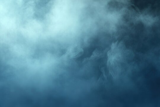 Abstract scene with fog, haze, and mist, continuous loop animation