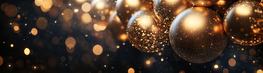 Obraz premium Festive New Year Celebration with Colorful Decorations, Fireworks, and Joyful Atmosphere to Welcome the Coming Year in a Vibrant and Cheerful Setting