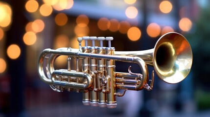 Golden Trumpet Close Up