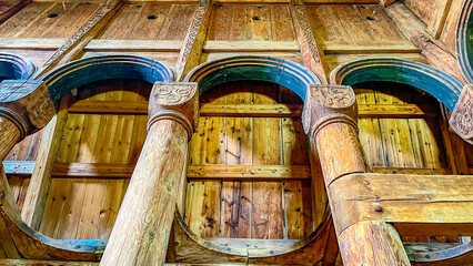 Die älteste Stabkirche in Norwegen - Urnes