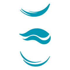 Obraz premium Simple abstract shape design set