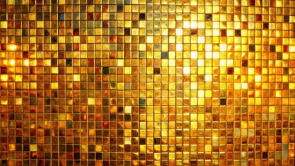 Elegant shimmering mosaic glass background ideal for artistic projects and sophisticated designs, providing a luxurious touch to inspire creativity and elevate visual appeal.