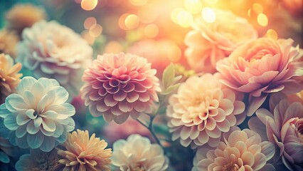 Vintage Gradient Patterns in Soft Pastel Colors for Timeless Aesthetic Appeal