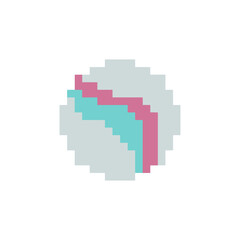 Fototapeta premium glass marbles game pixel art