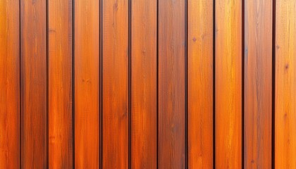 Fototapeta premium A close-up view of a wooden fence, showcasing its rich color and texture.